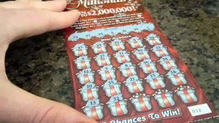 $600 SCRATCH OFF BOOK OF $20 MERRY MILLIONAIRE SCRATCH OFF TICKETS FROM ILLINOIS LOTTERY PART 5!