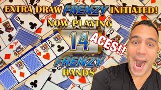 •️HIGH LIMIT EXTRA DRAW FRENZY!!! | DOUBLE DOUBLE BONUS, $15 BETS!! | •️•️•️•