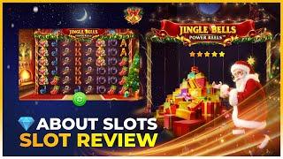 Jingle Bells Power Reels by Red Tiger! Exclusive Video Review by Aboutslots.com for Casinodaddy!