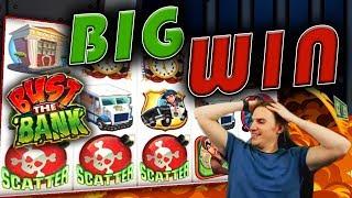 BIG WIN on Bust the Bank Slot - £2.40 Bet