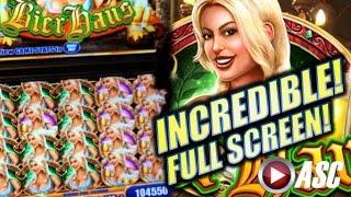 •MEGA BIG WIN!• BIER HAUS (WMS) &  INCREDIBLE HEIDI FULL SCREEN by a Lucky Lady! Slot Machine Bonus
