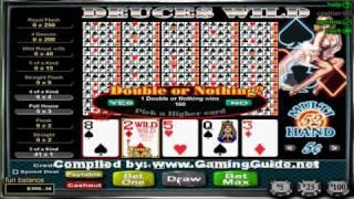 Deuces Wild 52 Hand Video Poker