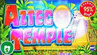 Aztec Temple 95% payback slot machine, bonus