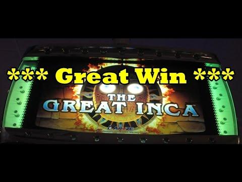Aruze - The Great Inca!  *** Great Win ***