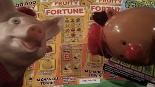Wow!..New Scratchcards..FRUITY FORTUNE..BIG Game ..£20,000 Green..Lotto..GOLDFEVER.etc
