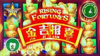 •️ New • Rising Fortunes Jin Ji Bao Xi slot machine, 3 Sessions, Happy Goose