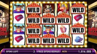 NIGHT AT THE MOOVIES Video Slot Casino Game with a LOBBY FREE SPIN BONUS