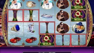 LIVING LARGE Video Slot Casino Game with a RIVIERA GETAWAY FREE SPIN BONUS