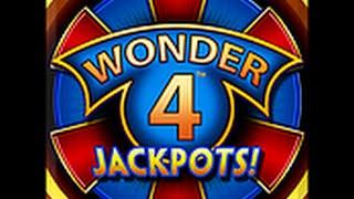 Wonder 4 Jackpots Slot Machine Bonus-Live Play-Aristocrat