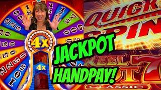 Jackpot Handpay! Quick Spin X4