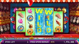 CARNY CASH Video Slot Casino Game with a PRIZE GAME FREE SPIN BONUS