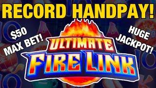 My BIGGEST JACKPOT! on Ultimate Fire Link at Cosmo Las Vegas ⋆ Slots ⋆ 3 $50 MAX BET Features in all! ⋆ Slots ⋆