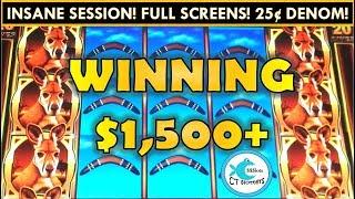 •BETTER THAN A JACKPOT!• Dollaroo Slot Machine • HUGE WINS! INSANE SESSION!