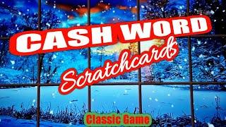 •Wow!•.it's the •CASH WORD• Scratchcards Game.•.4x Cashwords•mmmmMMMM!!!•••