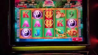 Dragon's Law slot Bonus game $45 bet Hand Pay