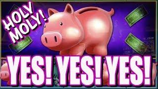 •Piggies Break and give Slot Queen a BIG WIN •Heck to the YES !!!!!