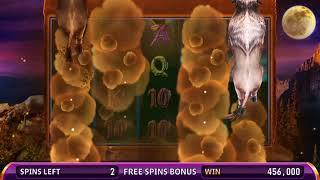 SUPER STAMPEDE Video Slot Casino Game with a BIG WHITE BUFFALO FREE SPIN BONUS