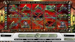 Free Crusade of Fortune Slot by NetEnt Video Preview | HEX