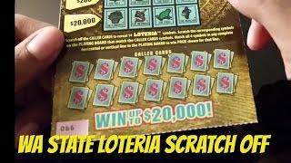 LOTERIA SCRATCH CARDS FROM WA STATE LOTTERY