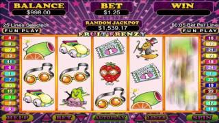 FREE Fruit Frenzy ™ Slot Machine Game Preview By Slotozilla.com
