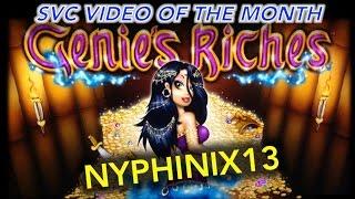 Slot Video Creators' Video of the Month - Genie’s Riches - Slot Machine Bonus