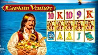 Captain Venture - Novomatic Slot - SUPER BIG WIN - 2€ BET!