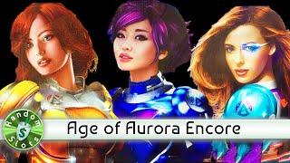 Age of Aurora slot machine, Encore of 3 Different Games and a Bonus