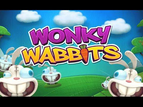 Free Wonky Wabbits slot machine by NetEnt gameplay ★ SlotsUp