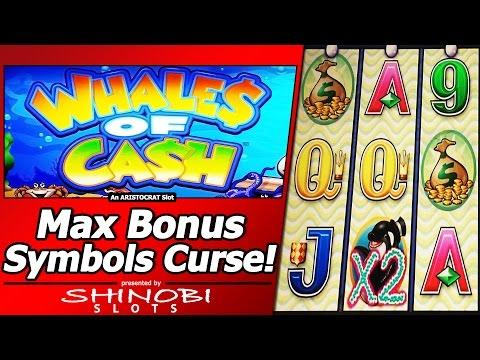 Whales of Cash Slot - The Curse of Max Bonus Symbols Strikes Again!