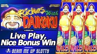 Riches with Daikoku Slot - Live Play and Free Spins Bonuses with a Nice Win