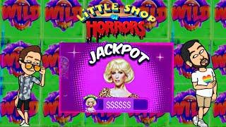 MEAN GREEN MOTHER BONUS★ Slots ★ Little Shop Of Horrors Brings a JACKPOT Progressive WIN!