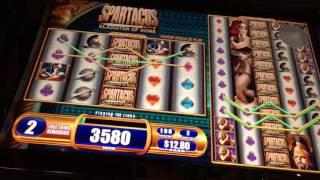 Spartacus Gladiator of Rome ~ Colossal Reels ~ Slot Machine ~ FREE SPIN BONUS!! ~ BIG WIN!!!! • DJ B