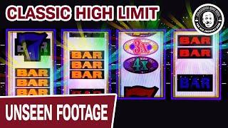 $3,000 IN on a CLASSIC 4-Reel HIGH LIMIT Slot Machine