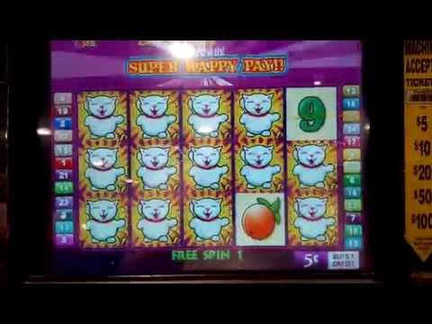 Super Happy Fortune Cat Slot Machine - $1070 Big Win Bonus Round!!!
