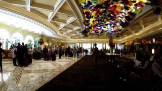 Walkthrough @ the Bellagio Hotel & Casino AND Botanical Gardens in 4K - Las Vegas
