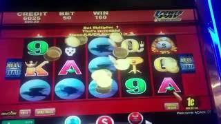 Wicked Winnings 2 II Slot Machine Ravens Line Hits (2 clips)
