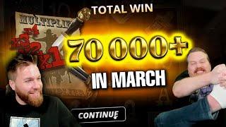 BIGGEST Wins of March!! (Slots and Roulette)
