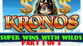 KRONOS (WMS)  *AMAZING WINS* USING THE WILDS-SPECIAL 3 PARTER