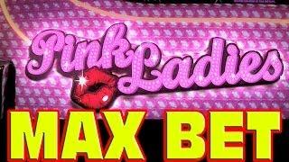 NEW SLOT MACHINE - Grease: Pink Ladies - MAX BET WIN