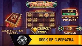 Book of Cleopatra Super Stake Edition slot by StakeLogic