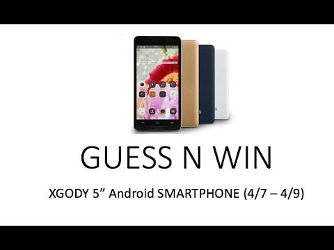 **  Answer To Guess n Win ** XGODY Android Phone ** 4/7 to 4/9 ** SLOT LOVER **