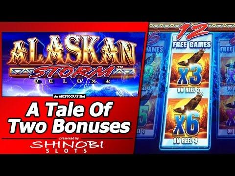 Alaskan Storm Deluxe Slot - Tale of Two Free Spins Bonuses