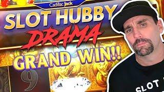 • SLOT HUBBY CAN'T BE TRUSTED • HE GETS A BIG WIN AND BOLTS •
