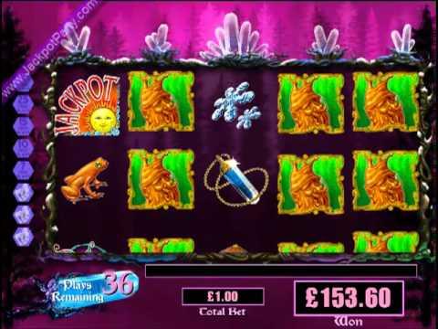 £192.60 SUPER BIG WIN (192 X STAKE) CRYSTAL FOREST ™ BIG WIN SLOTS AT JACKPOT PARTY