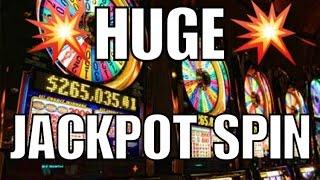 • HUGE Wheel Of Fortune Slot Machine Win • Live Slot Play • Jackpot •