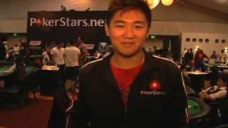 APPT Cebu 09 Bryan Huang - Day 1B Pokerstars.com