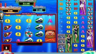 BATTLESHIP Video Slot Casino Game with a "HUGE WIN" FREE SPIN BONUS