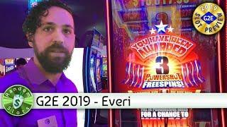 #G2E2019 Everi - Power Shot Freedom slot machine preview