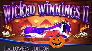 (UNCUT) Wicked Winnings II Slot Machine For Halloween
