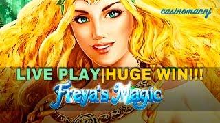 FREYA'S MAGIC SLOT  *YOU GOTTA SEE THIS* HUGE WIN! - Slot Machine Bonus